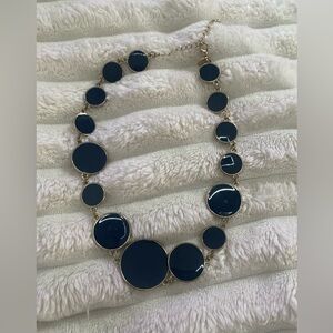 Blue choker Style Necklace